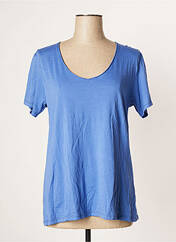 T-shirt bleu ANONYM APPAREL pour femme seconde vue