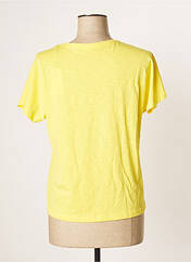 T-shirt jaune ANONYM APPAREL pour femme seconde vue