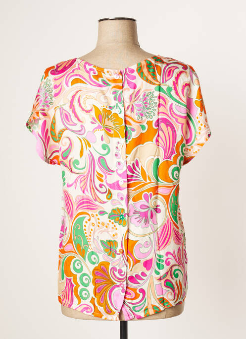 Blouse orange PAUL BRIAL pour femme