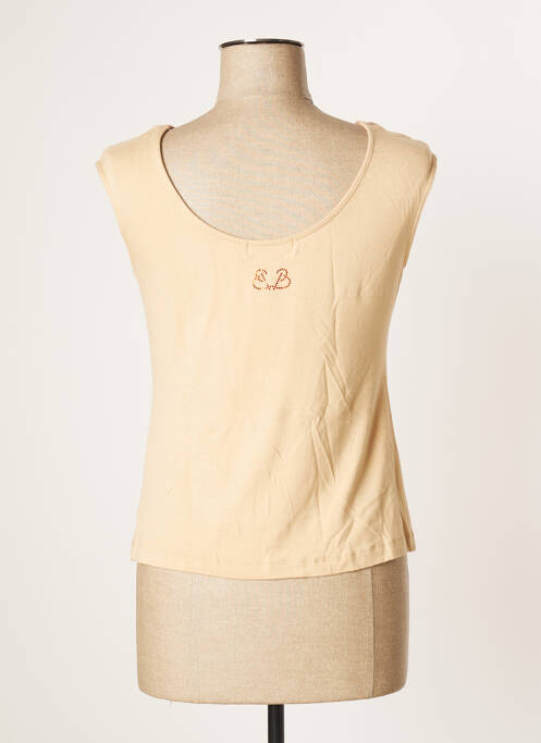 Top beige PAUL BRIAL pour femme
