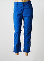 Pantalon 7/8 bleu EMMA & ROCK pour femme seconde vue