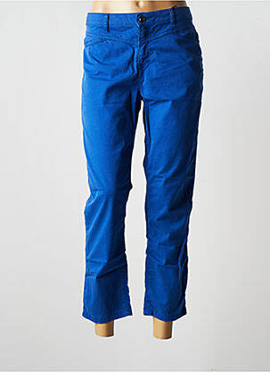 Pantalon 7/8 bleu EMMA & ROCK pour femme