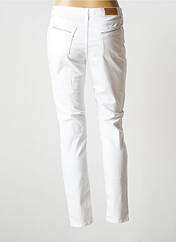 Pantalon slim blanc EMMA & ROCK pour femme seconde vue