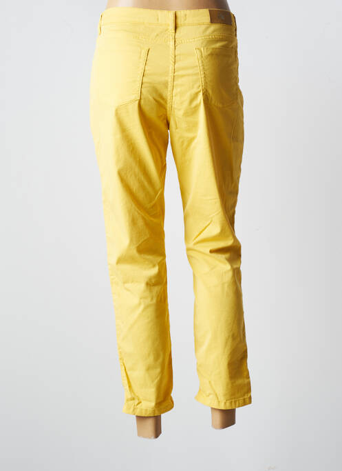 Pantalon slim jaune EMMA & ROCK pour femme