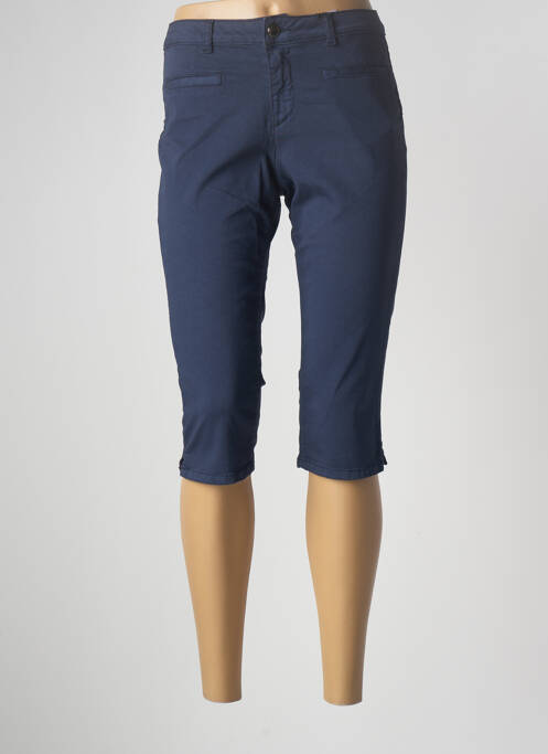 Corsaire stretch taille normale bleu EMMA & ROCK femme