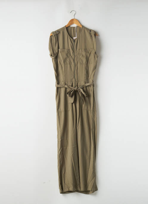 Combi-pantalon poches sans manche vert LES P'TITES BOMBES femme