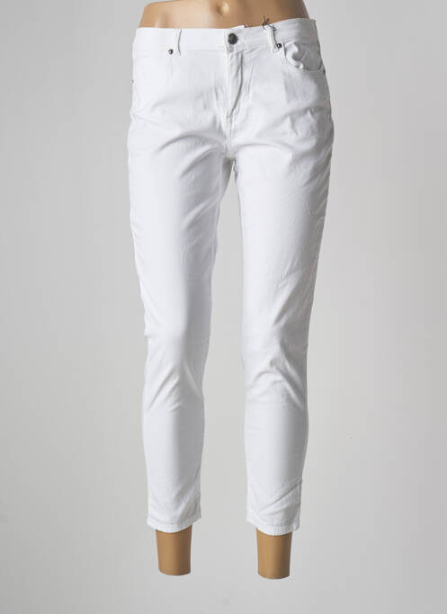 Pantalon chino blanc EMMA & ROCK pour femme