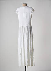 Robe longue blanc LA FABBRICA DEL LINO pour femme seconde vue