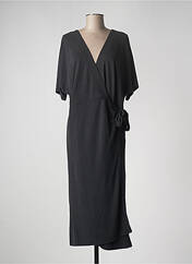 Robe longue noir LOSAN pour femme seconde vue