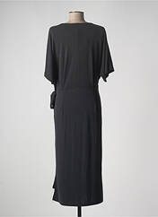 Robe longue noir LOSAN pour femme seconde vue