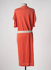 Robe mi-longue orange DES PETITS HAUTS pour femme seconde vue