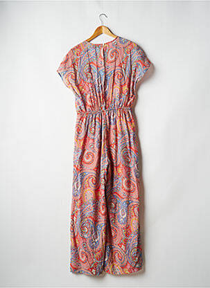 Combi-pantalon coupe fluide manches courtes orange MOLLY BRACKEN femme