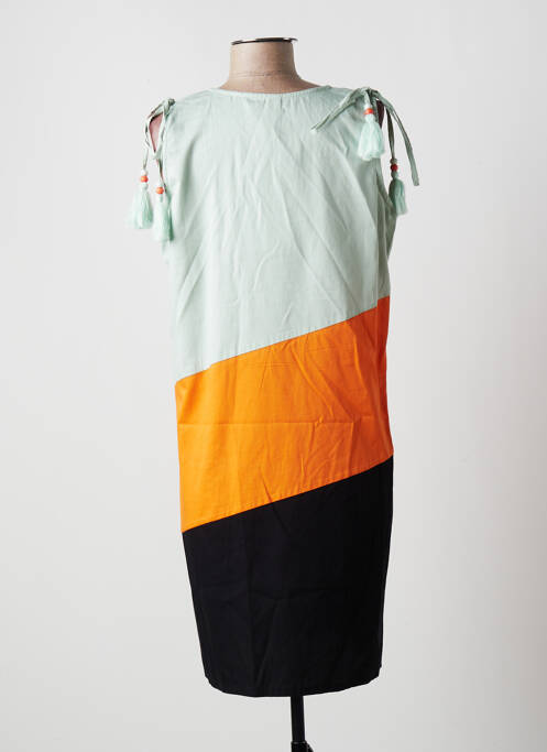 Robe courte vert SENORETTA pour femme