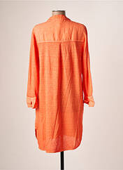 Robe courte orange 120% LINO pour femme seconde vue