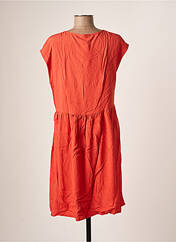 Robe courte orange LOSAN pour femme seconde vue