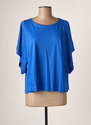 T-shirt bleu DES PETITS HAUTS pour femme