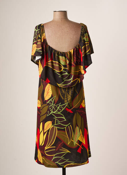 Robe mi-longue vert LOSAN femme