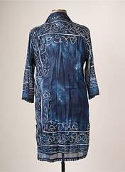 Robe mi-longue bleu DAVID pour femme seconde vue