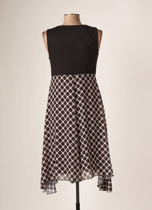 Robe mi-longue noir EROKE femme