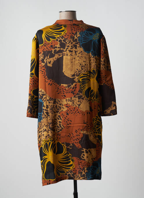 Robe courte marron TRAFFIC PEOPLE pour femme