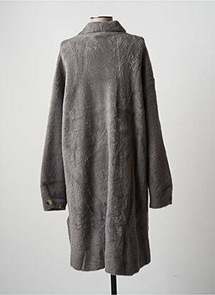 Veste casual coupe droite gris YEST femme