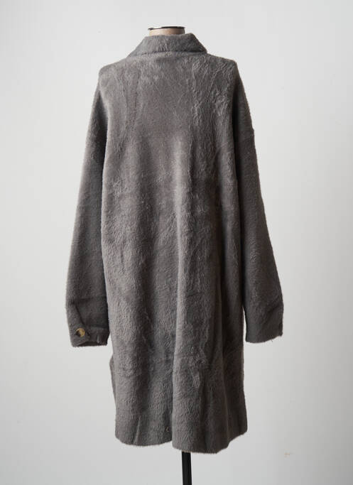 Veste casual coupe droite gris YEST femme