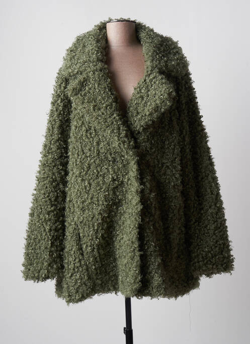 Manteau court vert YEST pour femme