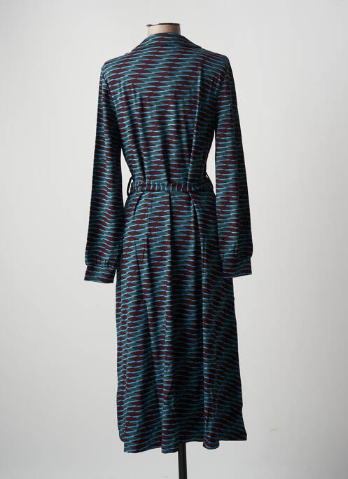 Robe mi-longue marron ZILCH pour femme