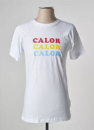 T-shirt coupe cintrée manches courtes blanc FRITO PROJECTS homme