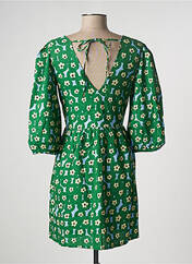 Robe courte vert COMPAÑIA FANTASTICA pour femme seconde vue
