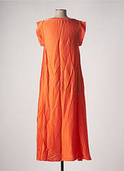 Robe longue orange PAKO LITTO pour femme seconde vue