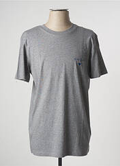 T-shirt gris SQUARE UP pour homme seconde vue