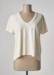 T-shirt beige STUDIO PARISIEN pour femme seconde vue