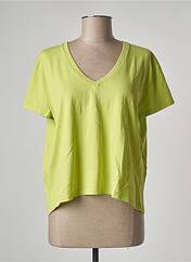 T-shirt vert STUDIO PARISIEN pour femme seconde vue