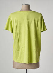 T-shirt vert STUDIO PARISIEN pour femme seconde vue