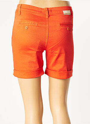 Short finition revers taille normale orange PAKO LITTO femme