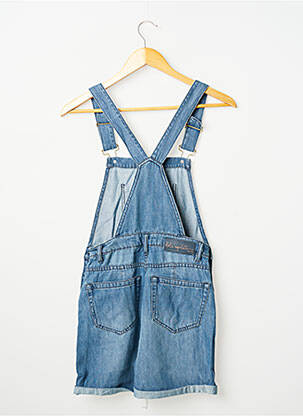 Salopette coupe cintrée fines bretelles bleu LOLA ESPELETA femme