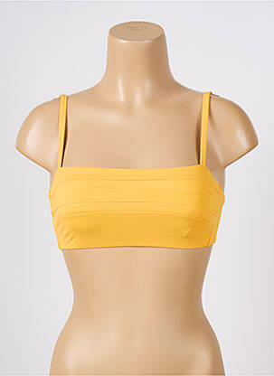 Haut de maillot de bain stretch haut bandeau orange MARYAN MEHLHORN femme