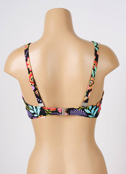 Haut de maillot de bain noir ANTIGEL pour femme