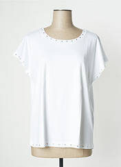 T-shirt blanc TOP SECRET pour femme seconde vue