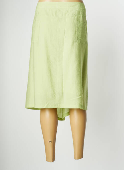Jupe mi-longue vert BARBARA LEBEK pour femme