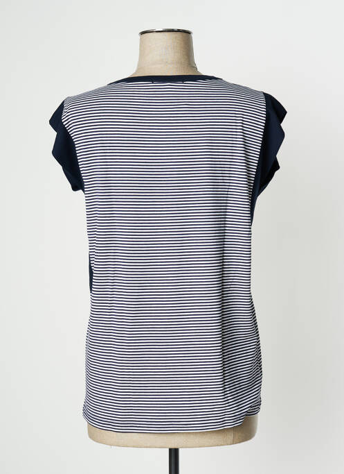 Top bleu I.ODENA pour femme