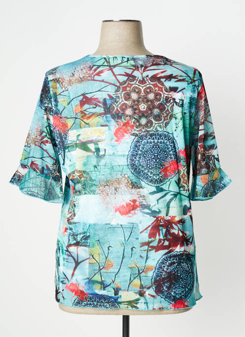 Top bleu TELMAIL pour femme