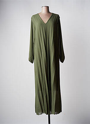 Robe longue vert SENES pour femme