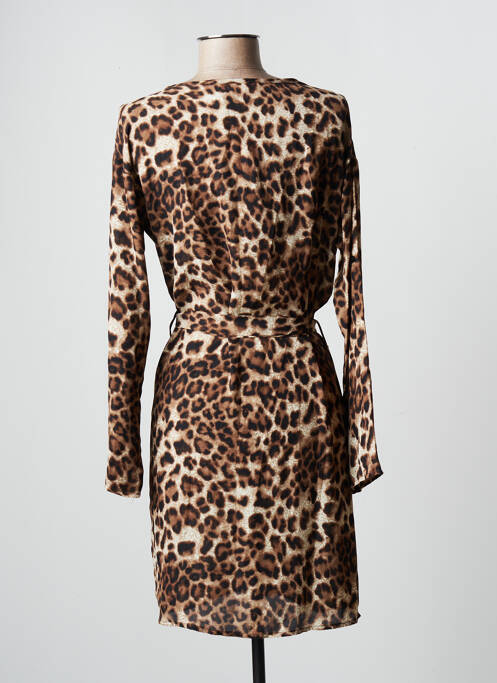 Robe courte beige JS MILLENIUM pour femme