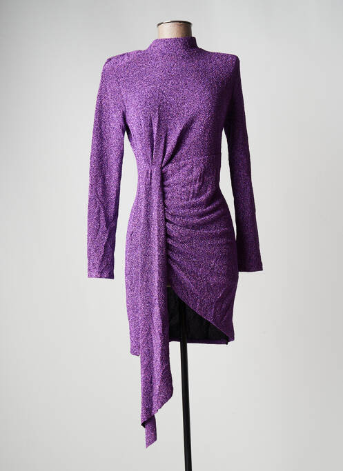 Robe courte violet SENES pour femme