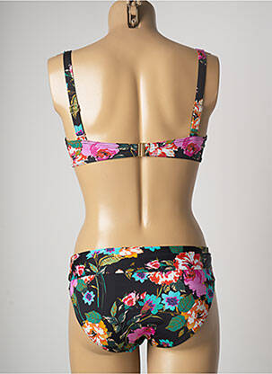 Maillot de bain 2 pièces stretch haut soutien-gorge emboitant noir LOLITA ANGELS femme