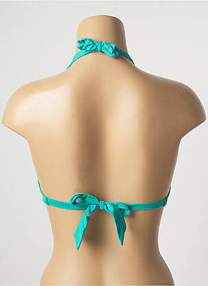 Haut de maillot de bain stretch haut soutien-gorge moulé vert KIWI femme