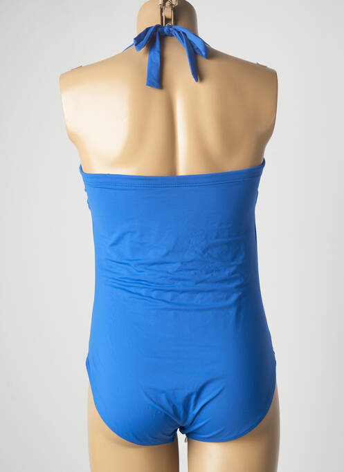 Maillot de bain 1 pièce bleu KIWI pour femme