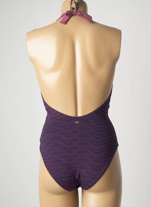 Maillot de bain 1 pièce violet BLUE LOBSTER pour femme